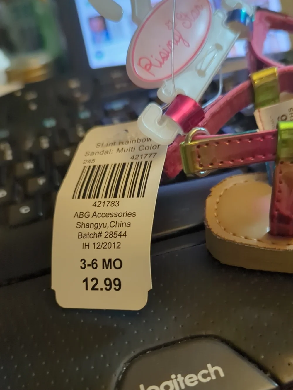 Nwt Infant Girls Lot Of Cute Sandals Sz 3-6mos Retails 12.99 Each